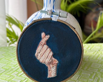 ihearthand, 3” embroidery hoop