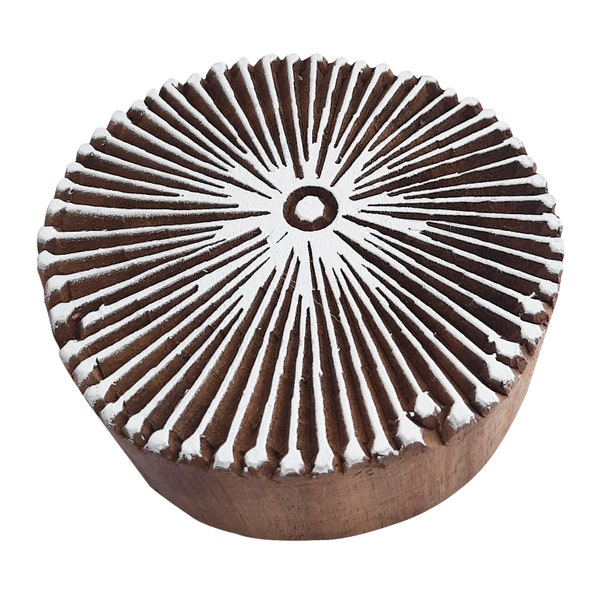 Sellos de madera Royal Kraft para manualidades, telas, textiles, arcilla, cerámica, papel y bloques de impresión con henna FFBtag014