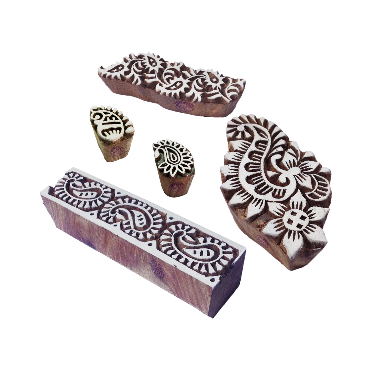 Trendy Patterns Wooden Henna Stamps for Printing on Body Etsy