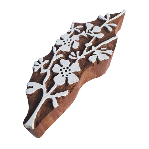 Royal Kraft Wooden Printing Block - DIY Henna Fabric Textile Paper Clay Pottery Stamp ESIGtag038