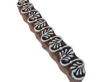 Royal Kraft Wooden Stamps DIY Fabric, Textile, Clay, Pottery, Paper, Henna Printing Blocks FFHtag027