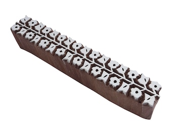 Royal Kraft Wooden Stamps DIY Fabric, Textile, Clay, Pottery, Paper, Henna Printing Blocks FFHtag026