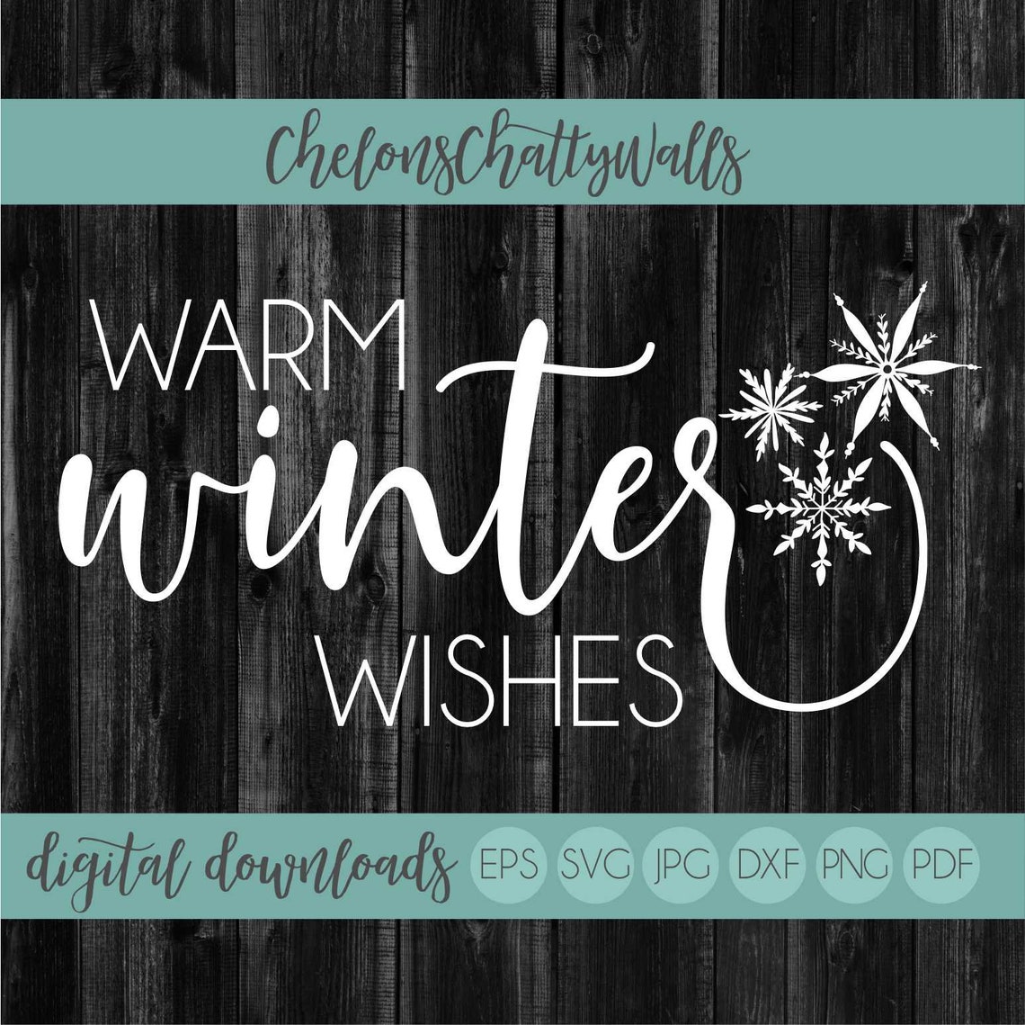 Warm Winter Wishes SVG Winter Sign Design Farmhouse Winter - Etsy