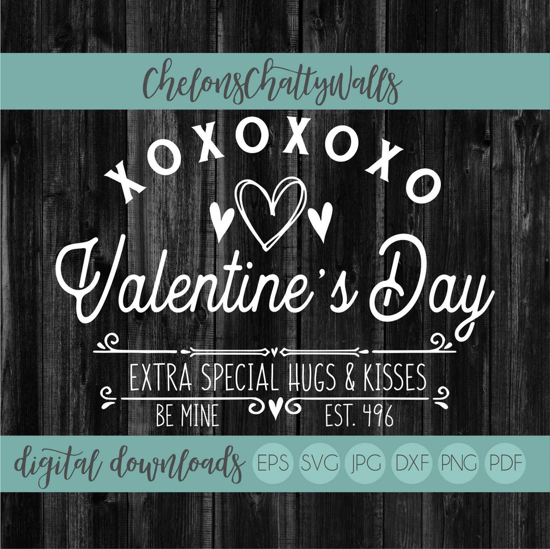 Xoxo Valentines Day SVG, Love SVG, Valentines SVG, Love Cut File ...