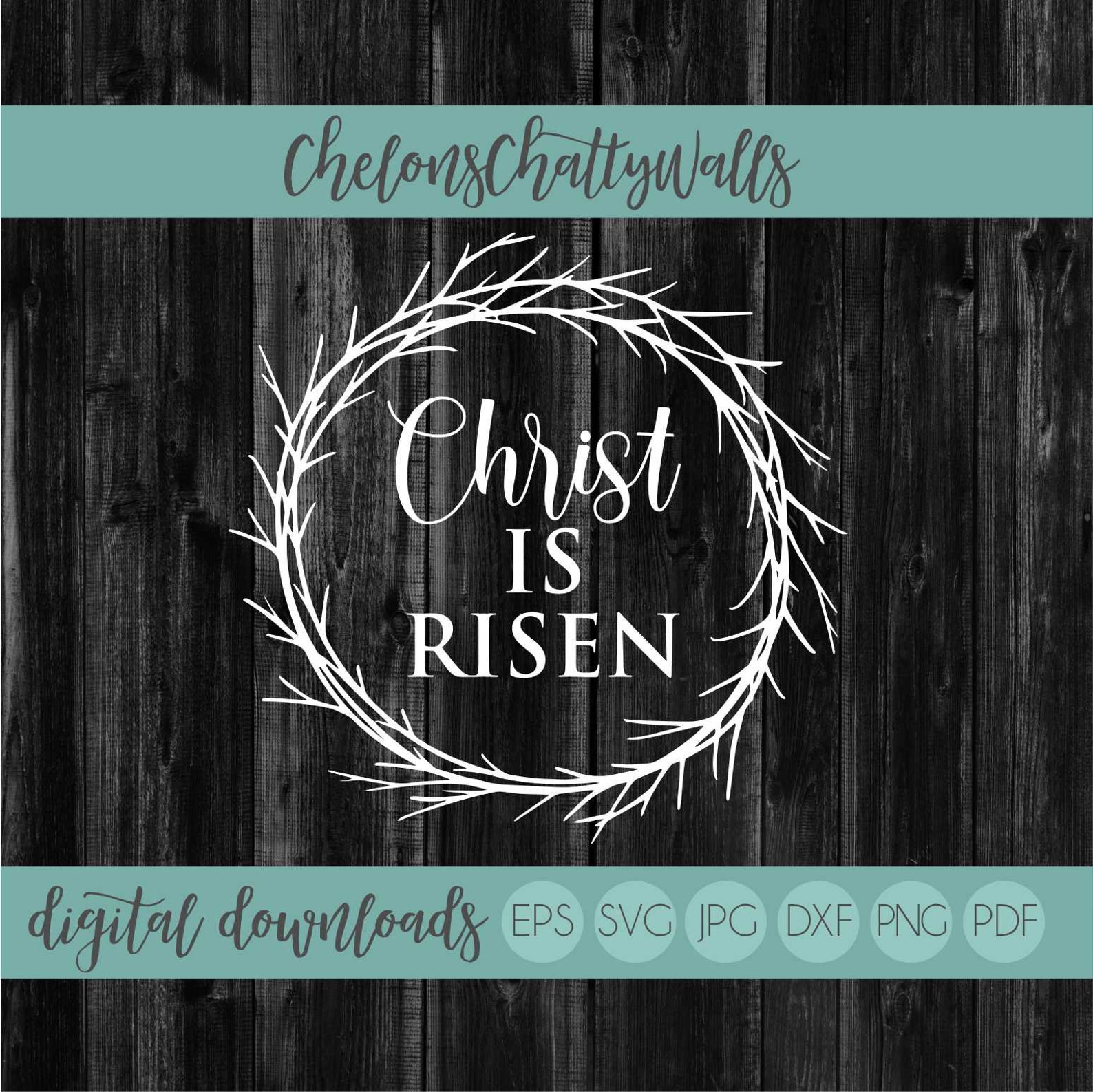 Christ is Risen SVG He is Risen Easter SVG Religious SVG - Etsy