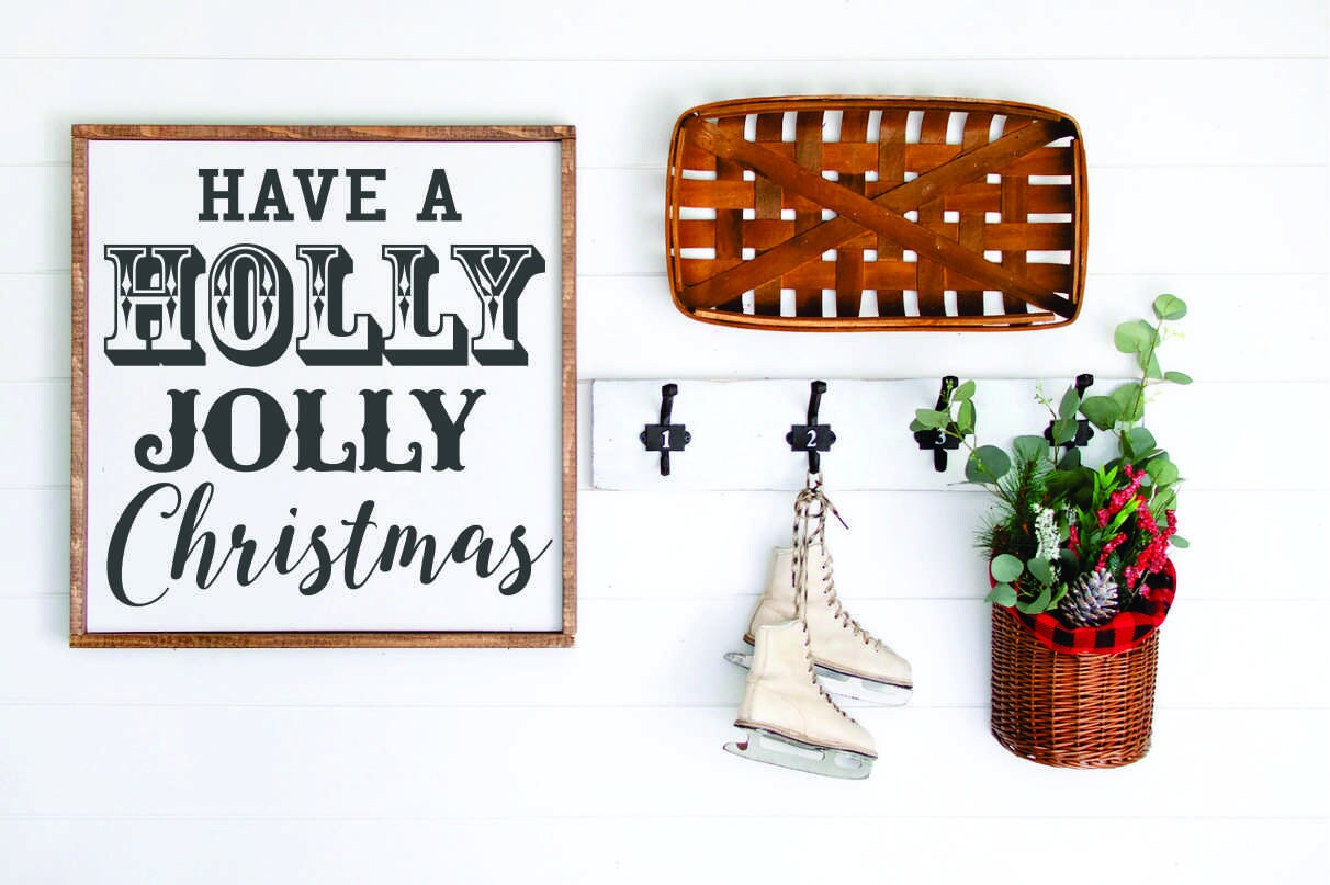 Have A Holly Jolly Christmas SVG File Christmas SVG Holiday - Etsy