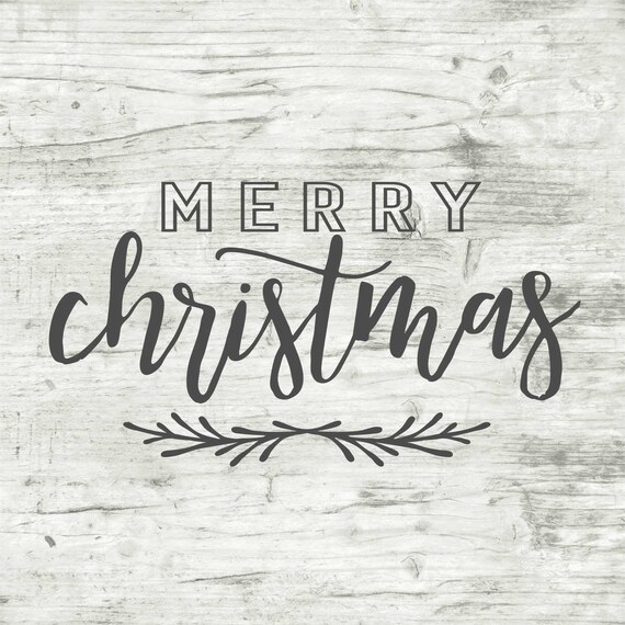 Download Merry Christmas Vinyl Stencil Holiday Vinyl Stencil Merry Etsy PSD Mockup Templates
