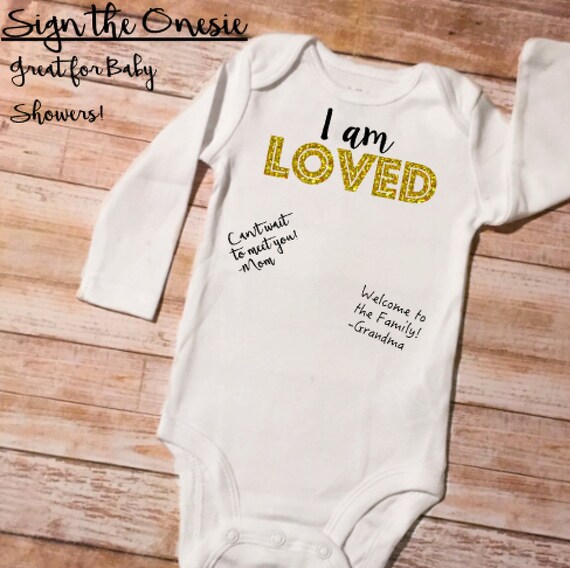 i am loved onesie