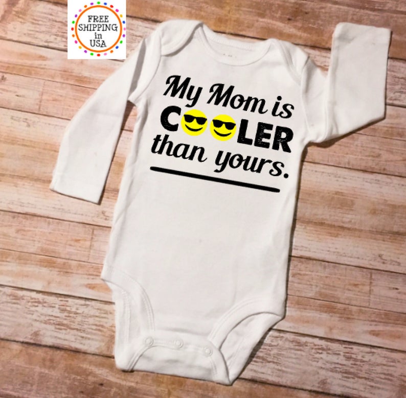 mothers day onesie for baby girl