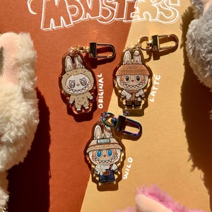 Labubu Acrylic Charm