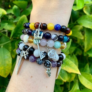 Kingdom Hearts 2-inspired Main Character Elasticated Bracelets