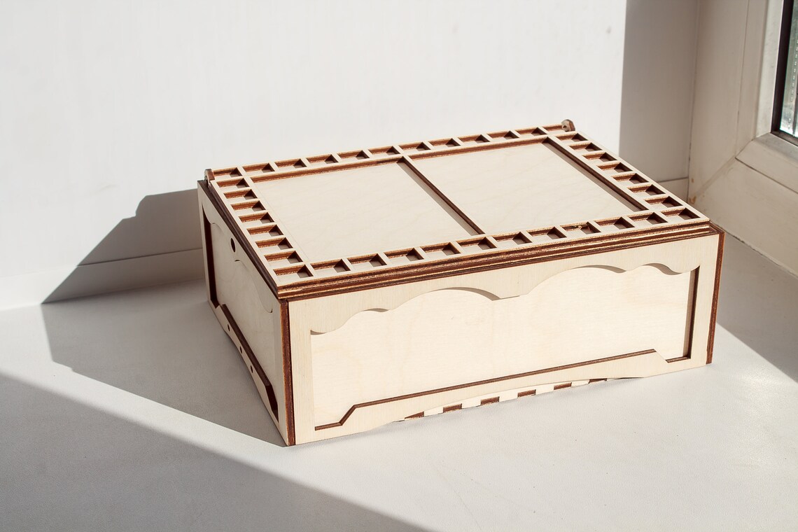 DIY Keepsake Box Template Instant Download Pdf File Digital Etsy