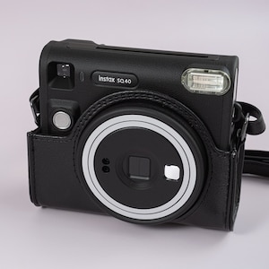 Fujifilm Instax Square SQ40 Camera Case. Instax SQ40 Camera Bag. Fujifilm Instax SQ40 Case with Strap. Protection Case for Instax Square 40