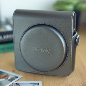 Fujifilm Instax SQ6 Case with Strap. Instax SQ6 Camera Case. Protection Case for Instax Square 6. Graphite Grey, Blush Gold, Black.