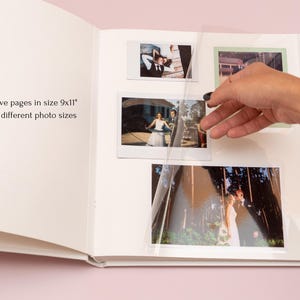 Personalisiertes selbstklebendes Fotoalbum 30 Seiten. Sammelalbum für 60 4x6 Fotos. Album Sticky Seiten. Personalisiertes Fotoalbum. Personalisiertes Geschenk