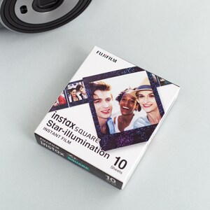 FUJIFILM INSTAX SQUARE Black Instant Film (10 Exposures) | Shams Stores