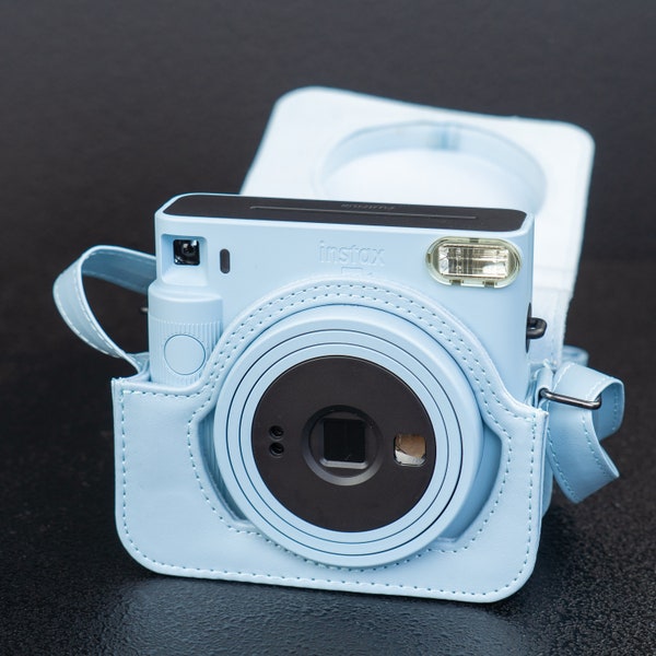 Fujifilm Instax Square SQ1 cameratas. Instax SQ1 cameratas. Fujifilm Instax SQ1 hoesje met riem. Beschermhoes voor Instax Square 1.