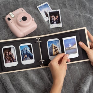 Álbum de fotos Instax Mini personalizado. Álbum de fotos Polaroid. Libro de firmas de boda Instax personalizado. Álbum de despedida de soltera. Libro de firmas de despedida de soltera.