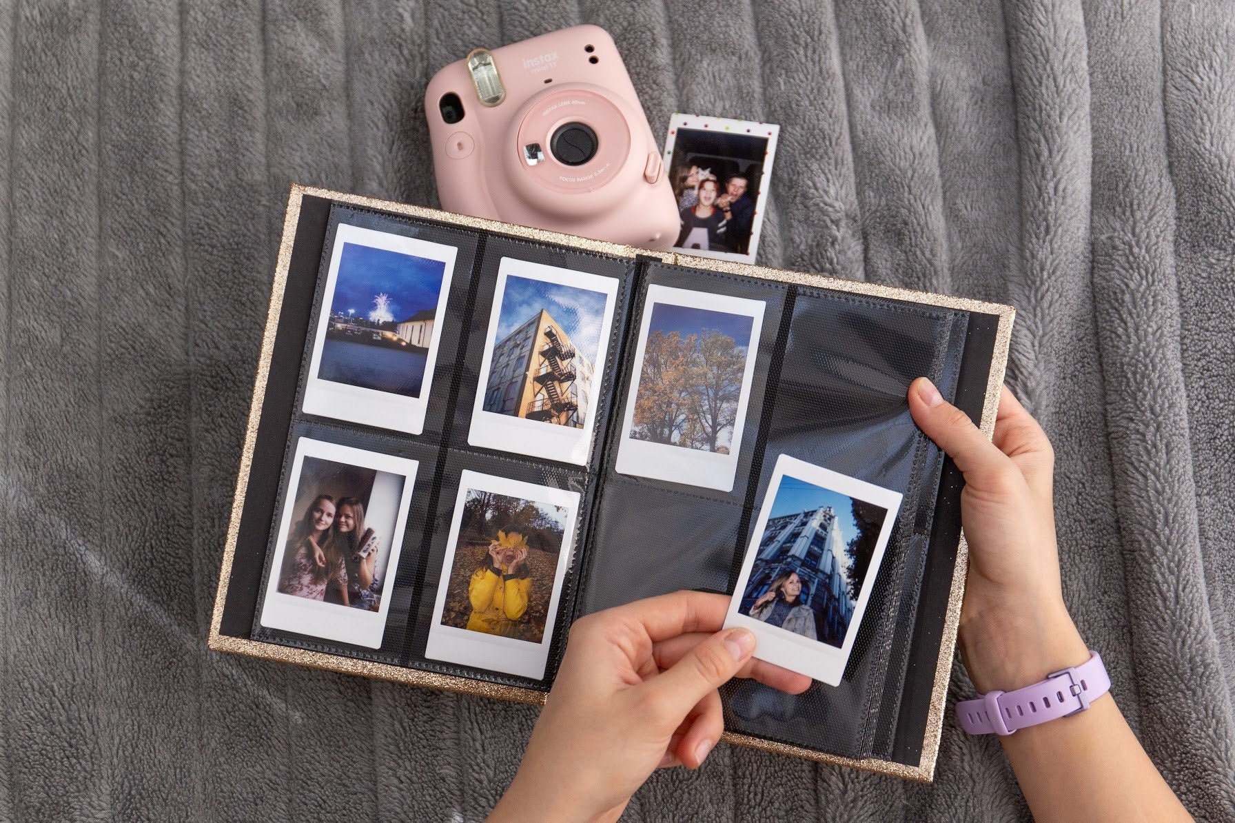 Fujifilm Instax Mini Album for 40, 60, 80 or 100 Photos. for Fujifilm Instax  Mini 8, 9, 11, 40, 90. Instax Photo Book. Personalized Album. 