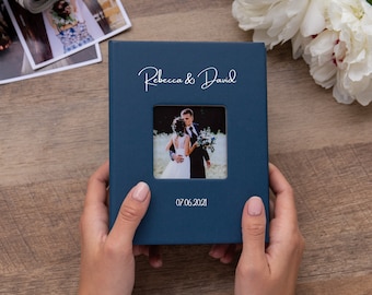 Personalized 4x6 Photo Album for 100 4x6 Photos. Album with Sleeves. Pocket Photo Album for 10x15 cm Photos. Personalized Gift