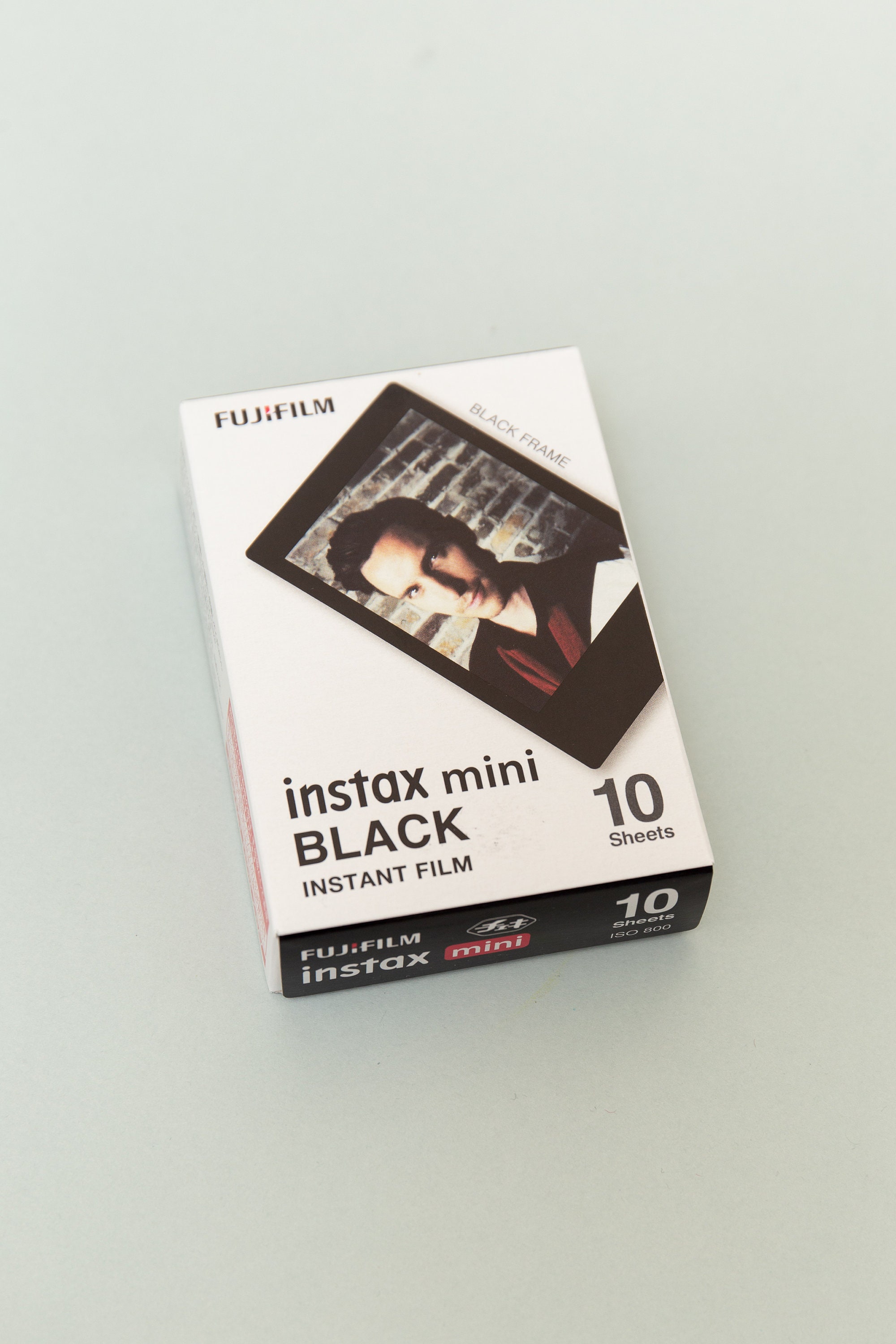 Fujifilm Instax Mini Film Cadre Noir. 10 feuilles. Pour Instax