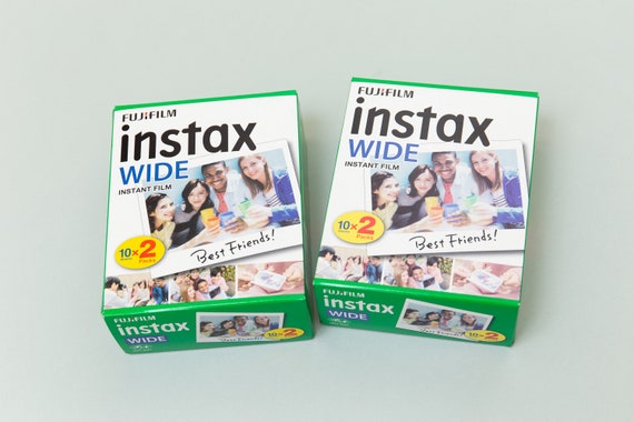 Instax Wide Film 40 Feuilles. Film instantané Fujifilm. Pour