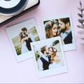 Custom Instax Square Photo Prints: Retro Fujifilm Film. Polaroid Photo Prints