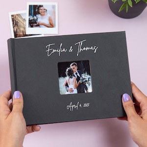 Libro degli ospiti personalizzato per matrimonio Instax Mini da 40 pagine. Album fotografico personalizzato per matrimonio. Album fotografico Instax Mini. Libro per baby shower Libro degli ospiti personalizzato
