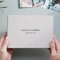 Custom Photo Album for 36 4x6 Photos. Personalized Photo Album with Slip-in Sleeves. Wedding Photo Album. Personalized Photo Book 36 Photos. product logo