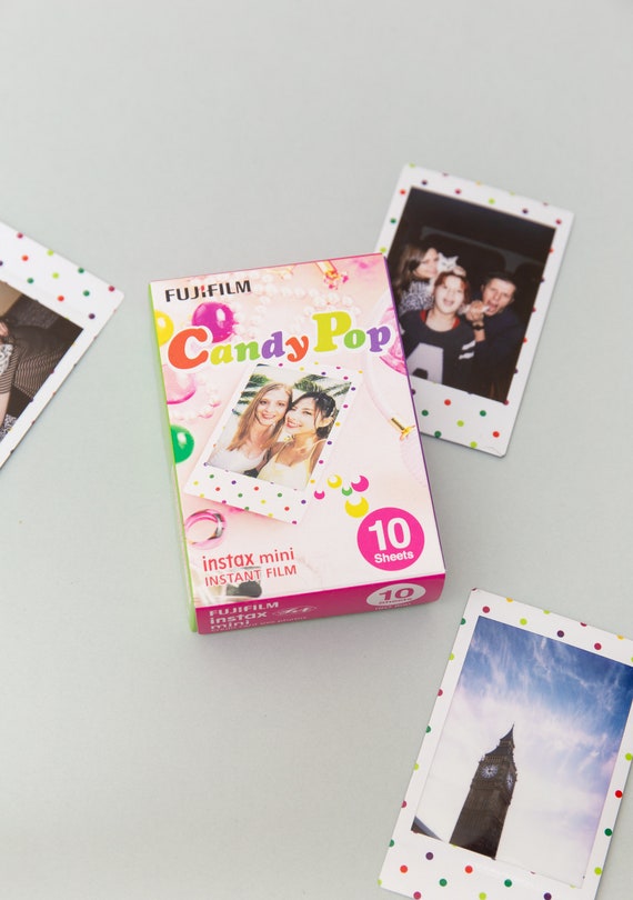Fujifilm Instax Mini Film Candy Pop 10 Feuilles. Pour Fujifilm Instax Mini  40, 11, 9, 7s, 8, 25, 70, 90, Leica Sofort. Mini-film instantané. -   France