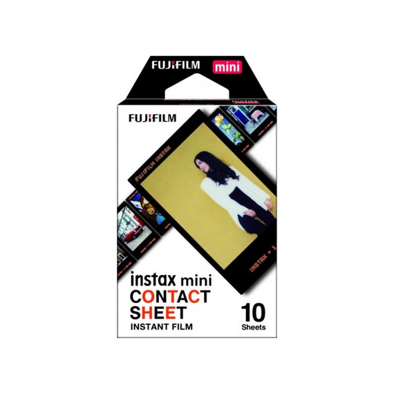 Fujifilm Instax Mini Film Contact Sheet. 10 Sheets. for Fujifilm