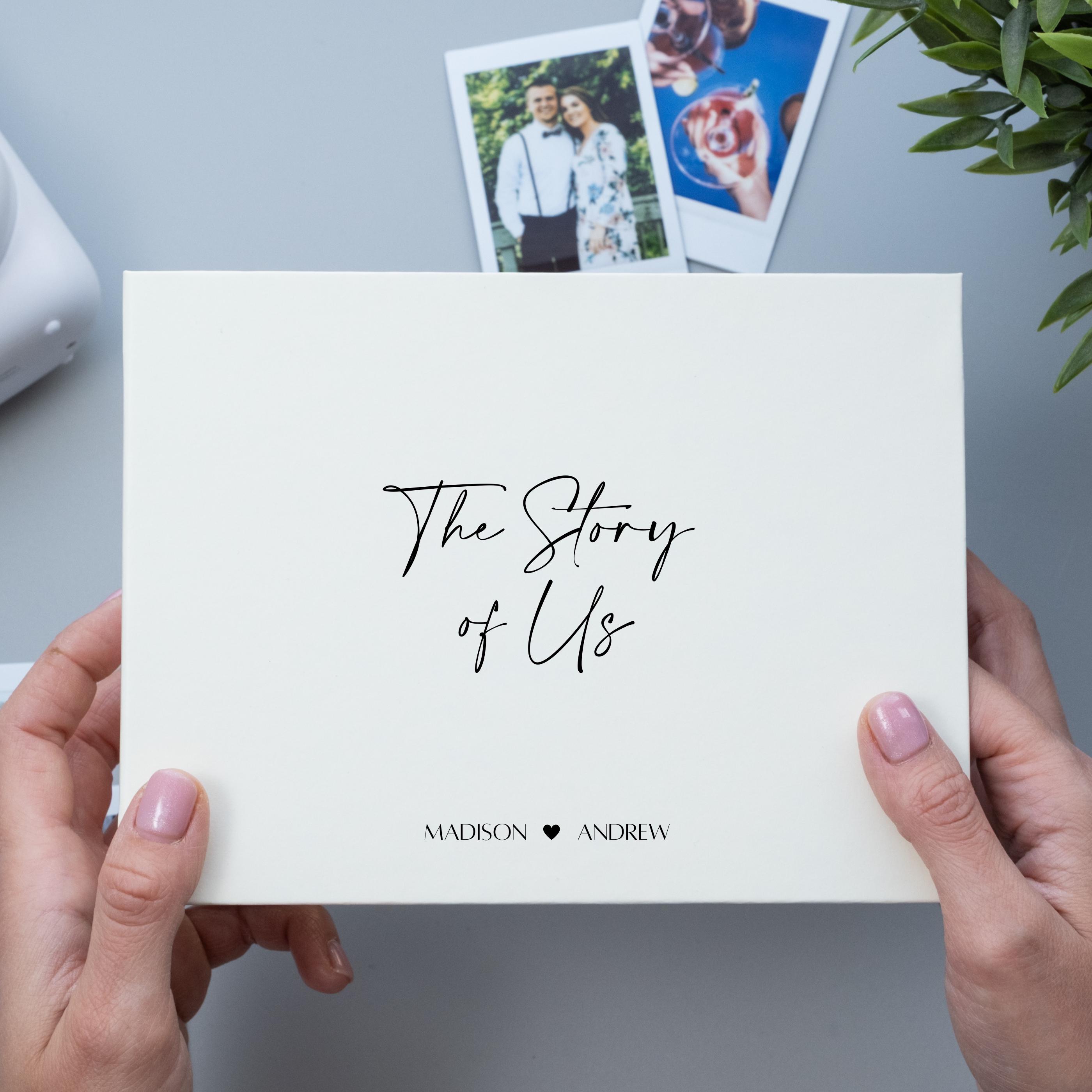 Personalized Linen Hardcover Photo Album Fits For Instax Mini...