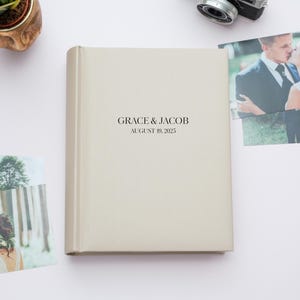 Personalized 4x6 Photo Album: Wedding, Baby, Keepsake. Holds 100, 200 or 300 Photos. For 10x15 cm Photos