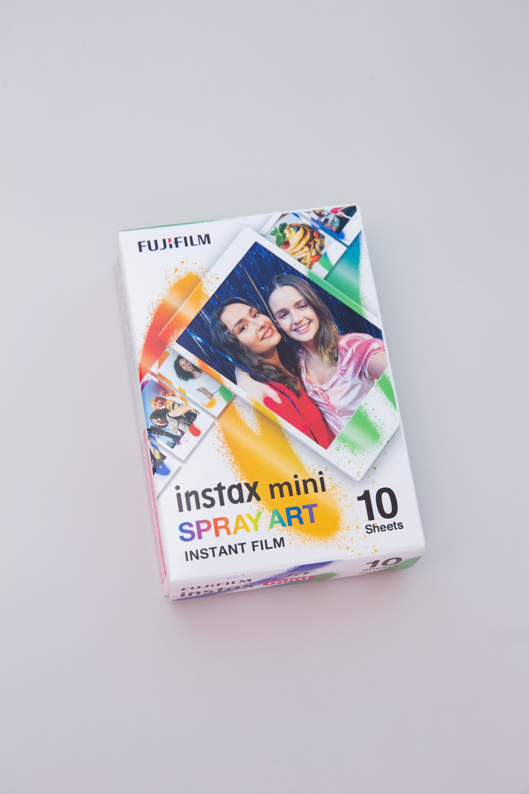 Fujifilm Instax Mini Film Spray Art 10 feuilles. Pour Fujifilm Instax Mini  40, 11, 7, 8, 9, 25, 50, 70, 90, Evo. Film instantané 2 x 3 pouces -   France