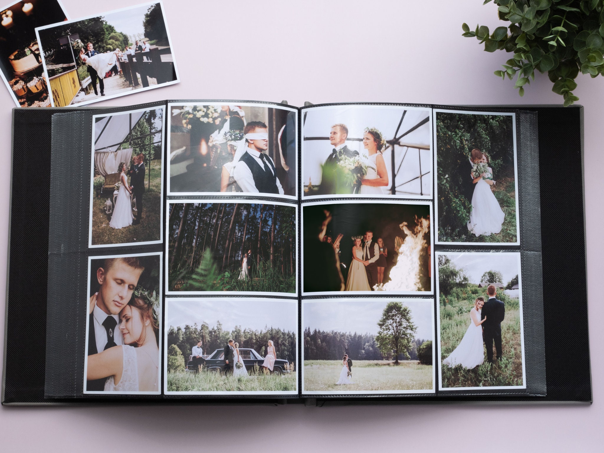 500 Photo Wedding Album (4x6): Vertical & Horizontal Pockets - Etsy UK