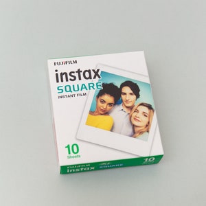Fujifilm Instax Square film. Instant Film. For Instax SQ1, SQ20, SQ10, SQ6, Share SP-3 Printer and Lomo Instant Square. Instax SQ Film.