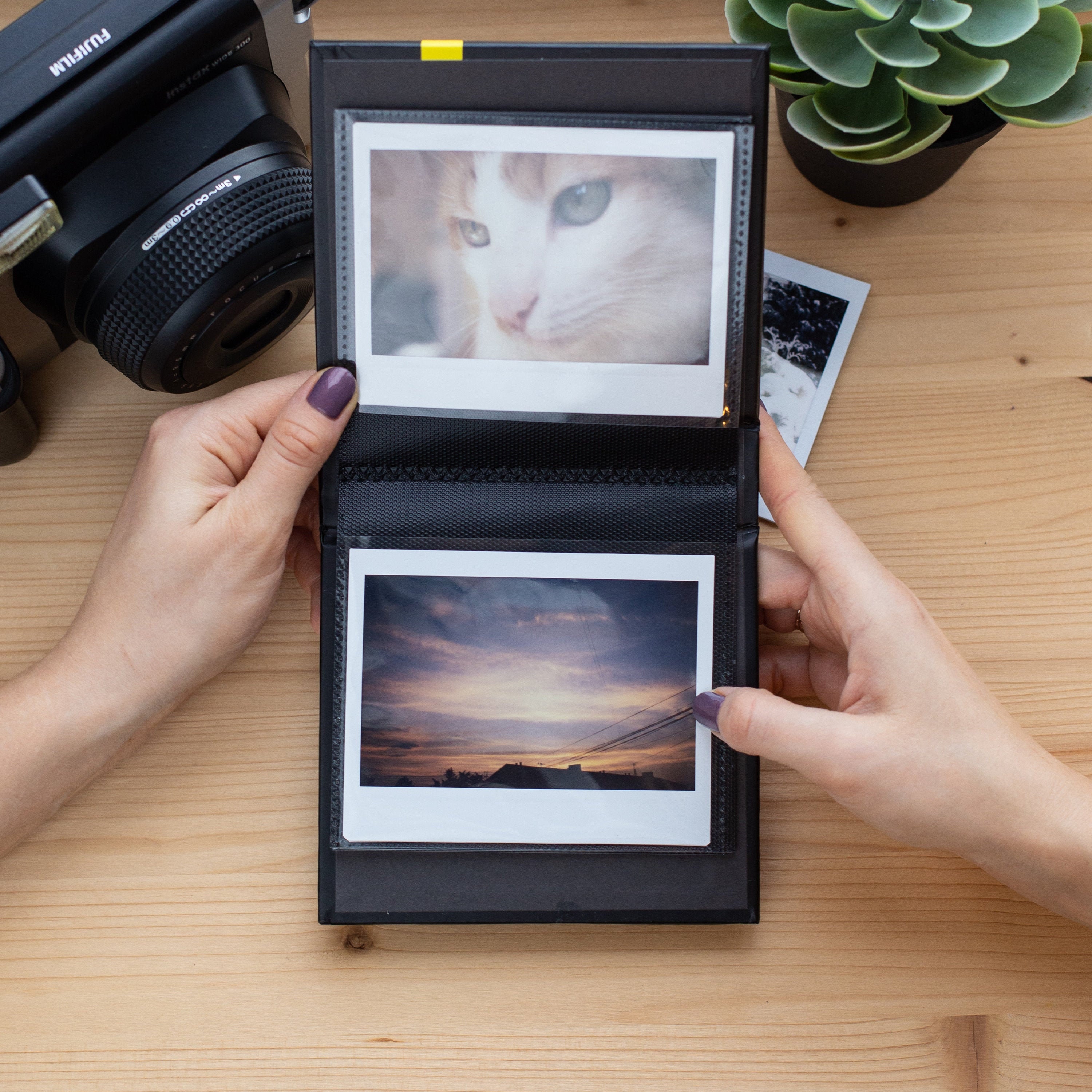 pronunciación Ambiente código Morse Instax Wide Photo Album for 20 Photos. For Fujifilm Instax - Etsy 日本