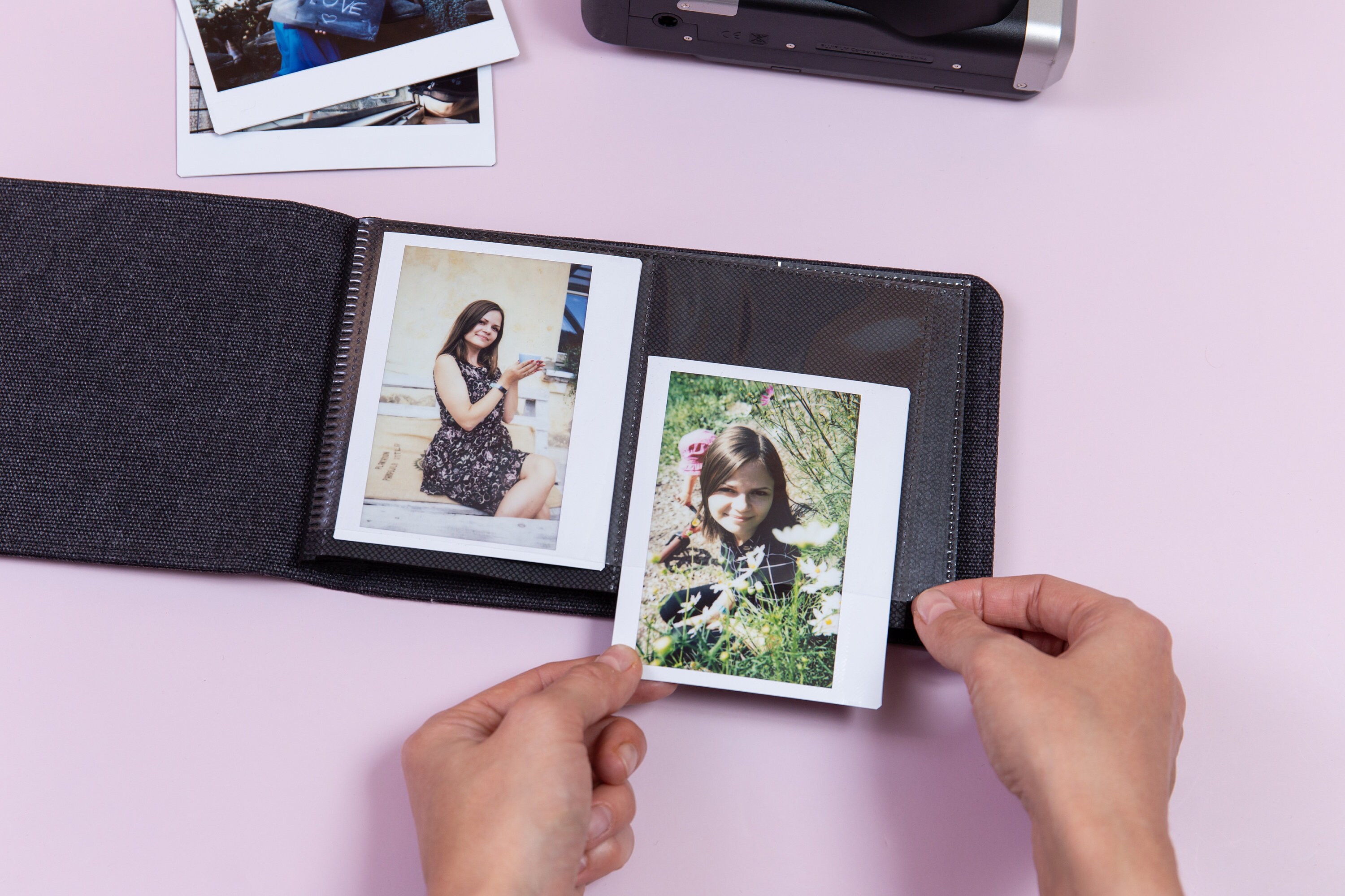 Instax Wide Photo Album for 20 Photos. for Fujifilm Instax Wide 300, 210,  200, 500AF, Fp-100c Photos. Personalized or Blank Cover. 