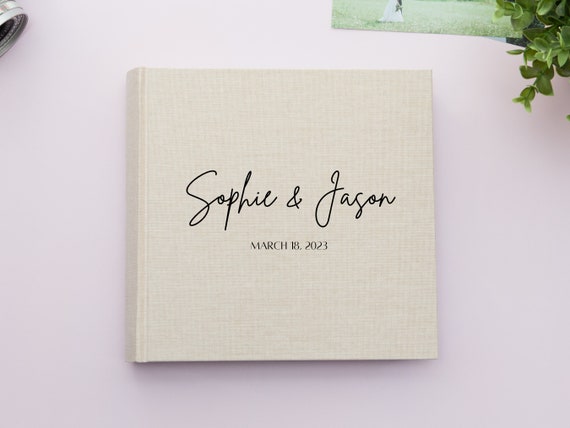 Personalized 4x6 Photo Album for 50, 100, 200 or 300 Photos