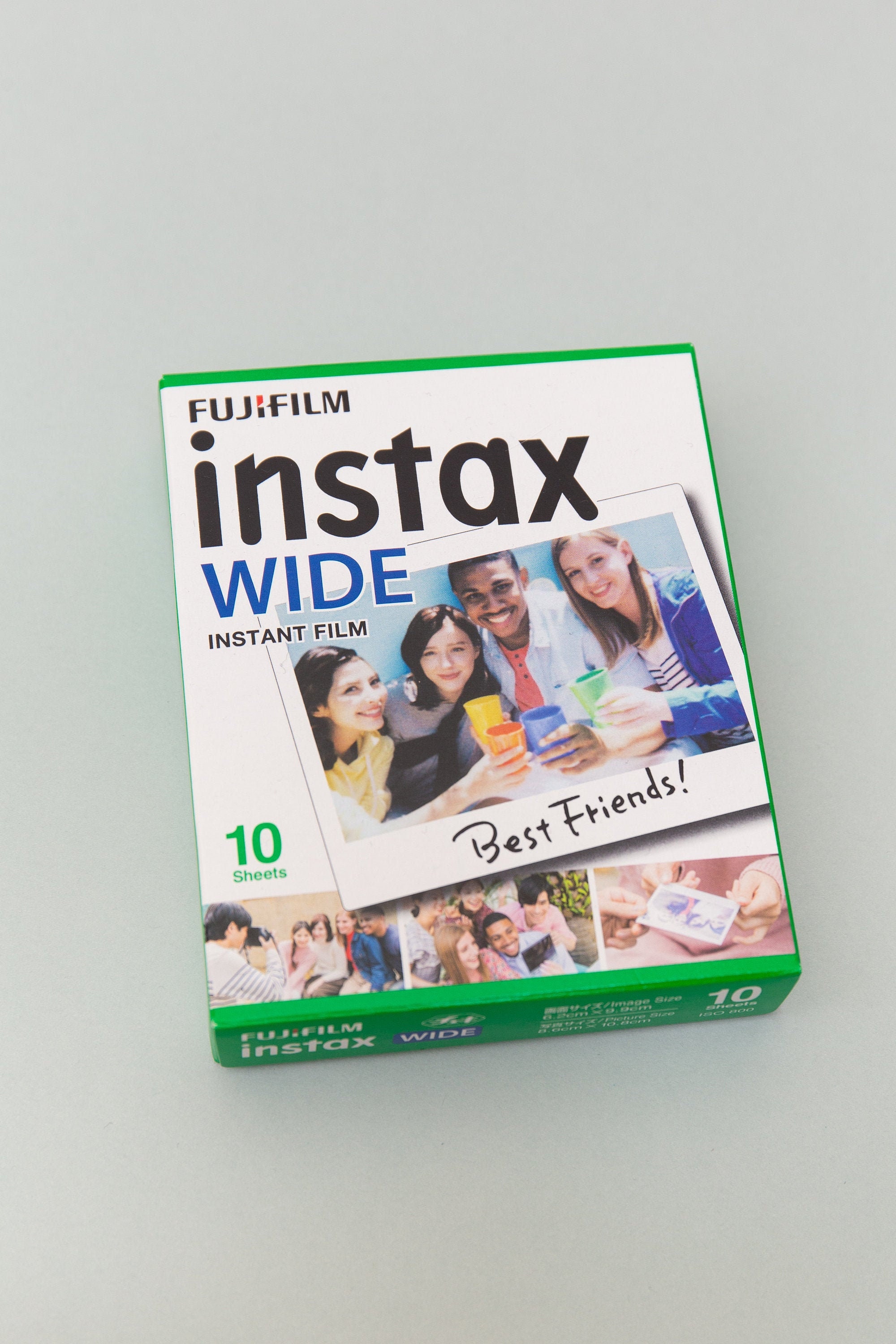 FujiFilm Instax Mini Camera Film - Polaroid Printer Film - 4 Pack of 20 |  Total - 80 Photo Sheets, Paper Hanging Frames, Corner Stickers| for  FujiFilm