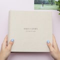 Personalized Photo Album 4x6 for 200 Photos. Linen Photo Album Pockets for 10x15 cm Photos. Custom Wedding Album. Photo Album with Sleeves. product logo