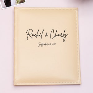 Instax Wide Photo Album for 20 Photos. for Fujifilm Instax Wide 300, 210,  200, 500AF, Fp-100c Photos. Personalized or Blank Cover. 