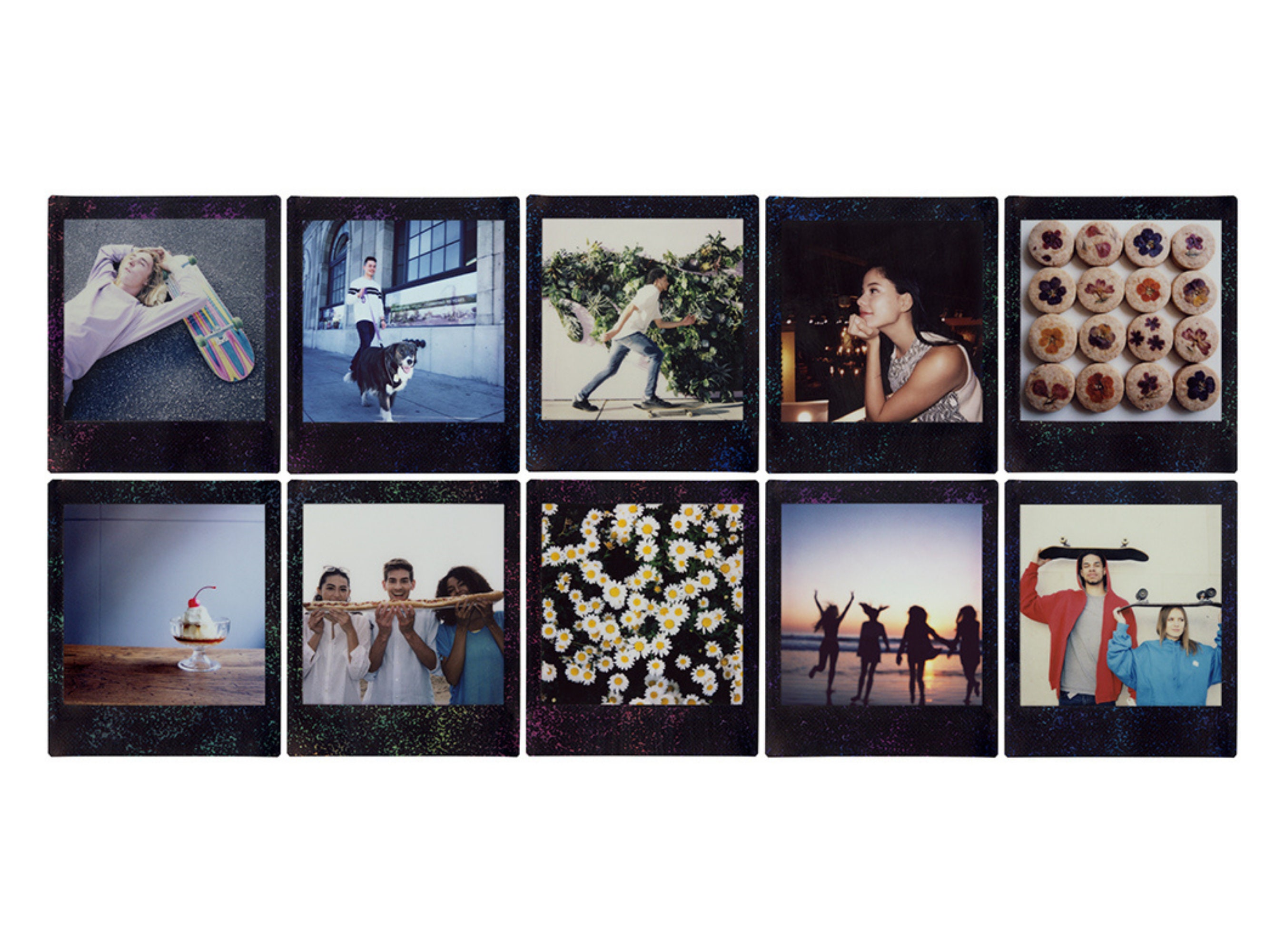 FUJIFILM INSTAX SQUARE Black Instant Film (10 Exposures) | Shams Stores