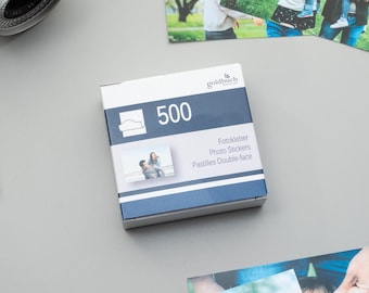 Acid-Free Photo Stickers: Scrapbook & Album Mounting. 250, 500 or 1000 Pieces