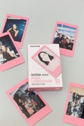 Fujifilm Instax Mini Film: Pink Lemonade Frame (10 Sheets)