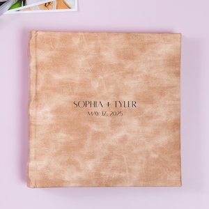 Álbum de fotos personalizado de 4x6 para 200 o 300 fotos. Álbum tie-dye con fundas. Álbum de fotos de bolsillo. Álbum de fotos personalizado. Regalo personalizado.