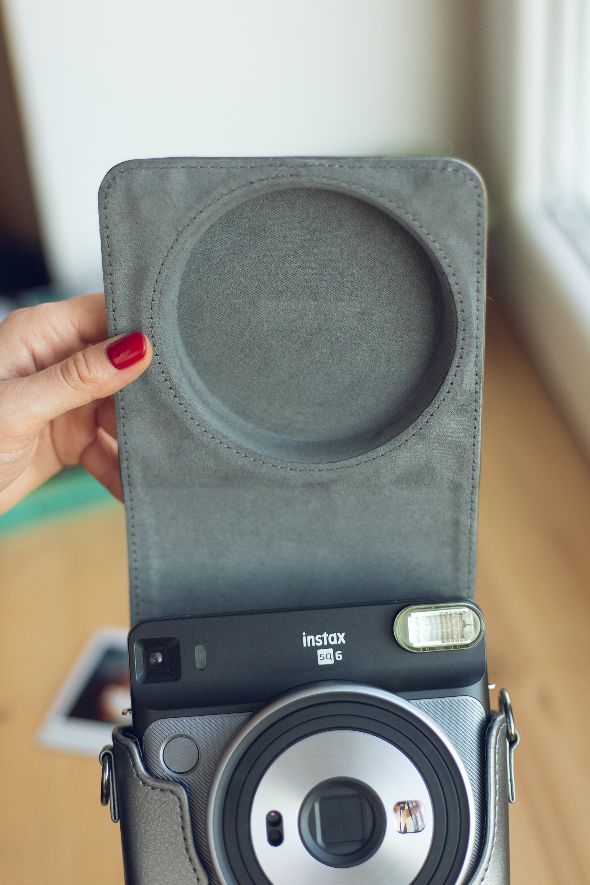 Ruddy lustre Lige Fujifilm Instax SQ6 Case With Strap. Instax SQ6 Camera Case. - Etsy