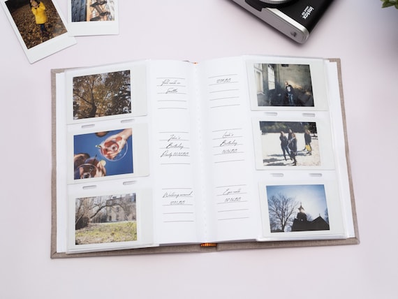 Instax Square Photo Album, Personalized Photo Album for Fujifilm