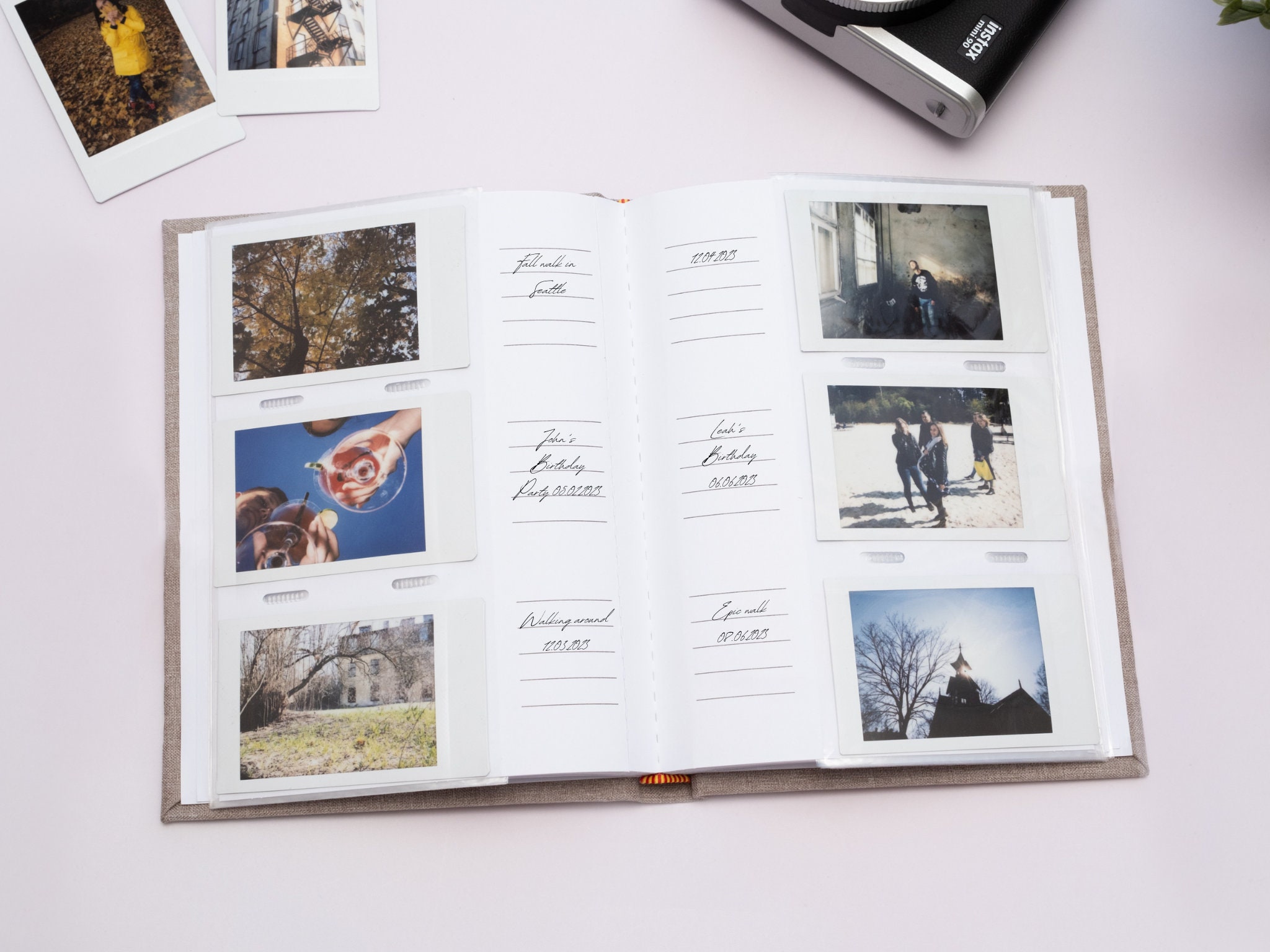 Instax Mini Album for 120 or 240 Photos. for Fujifilm Instax Mini