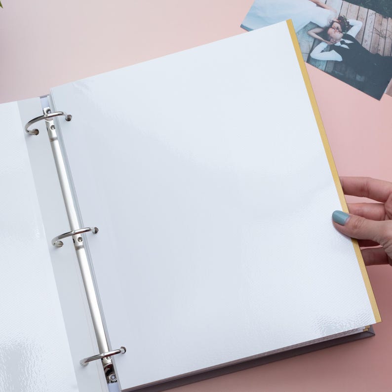 Self-adhesive Photo Album Refill Pages: Scrapbook Inserts Double-sided ...